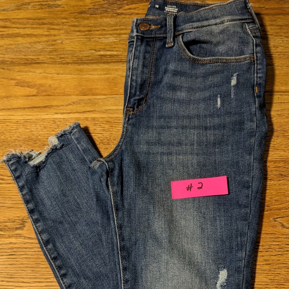 Girls sz 16 Old Navy Rockstar Jeggings